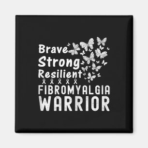 Awareness Chronic Illness Warrior Women Girls Magnet