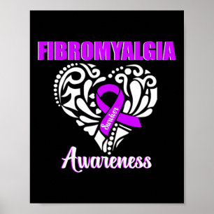 Awareness Chronic Pain Survivor Women Warrior  Poster