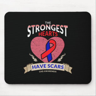Awareness Congenital Heart Disease Quote Mouse Mat