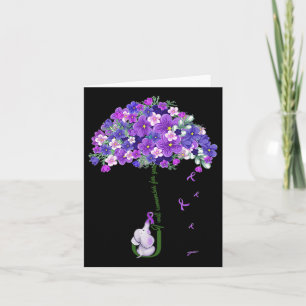 Awareness Cute Elephant I Will Remember For You Card