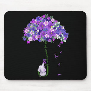 Awareness Cute Elephant I Will Remember For You  Mouse Mat