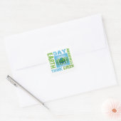 Awareness Earth Day Stickers (Envelope)