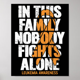 Awareness Family Support Leukaemia Awareness 4  Poster