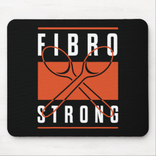 Awareness Fibro Strong Graphic Spoons  Mouse Mat