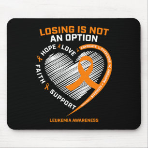 Awareness Fighter Gifts Men Women Kids Leukaemia Mouse Mat