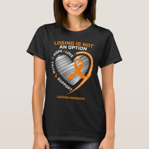 Awareness Fighter Gifts Men Women Kids Leukaemia T-Shirt