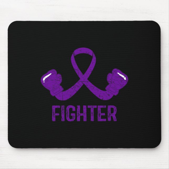 Awareness Fighter  Mouse Mat (Front)