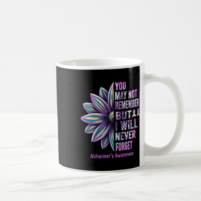 Awareness Flower Remember Never Forget Gift'  Coffee Mug (Right)