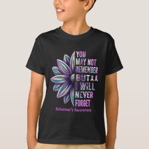 Awareness Flower Remember Never Forget Gift'  T-Shirt