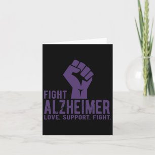 Awareness For Men Love Support Fight Card
