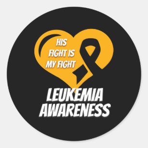 Awareness For Mum Or Dad Classic Round Sticker