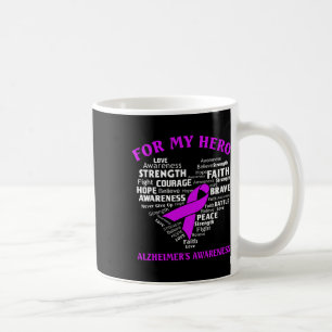 Awareness For My Hero Ribbon Heart Tee Coffee Mug