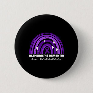 Awareness For Women Heimer Awareness Cute 6 Cm Round Badge