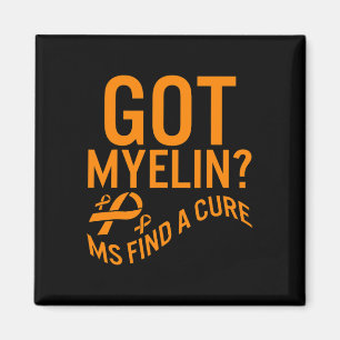 Awareness Got Myelin Find Cure Multiple Sclerosis Magnet