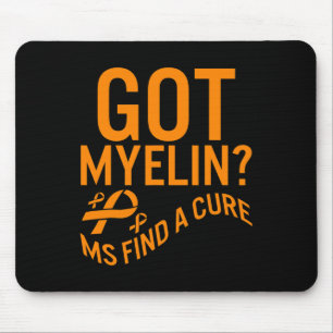 Awareness Got Myelin Find Cure Multiple Sclerosis Mouse Mat