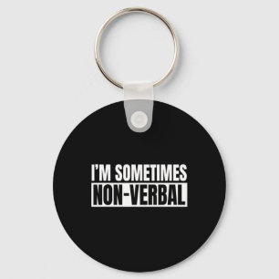 Awareness Hearing Aid Implant Asl Non-verbal  Key Ring