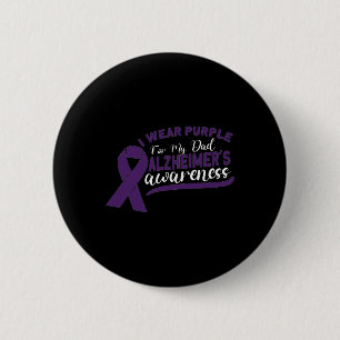 Awareness Heimer Dementia Senior 2  6 Cm Round Badge
