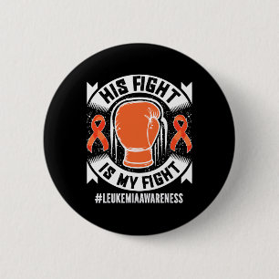 Awareness His Fight Is My Fight 6 Cm Round Badge