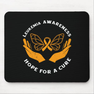 Awareness Hope For A Cure Blood Cancer Mouse Mat