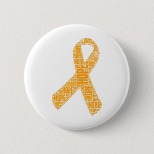 Awareness Hope Leukaemia Awareness  6 Cm Round Badge