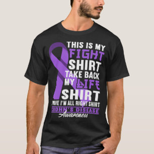 Awareness I Fight I Inflammatory Bowel Crohns Dis T-Shirt