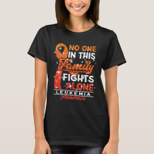 Awareness I Nobody In This Family Fights Alone I L T-Shirt