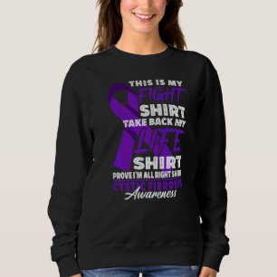 Awareness I Support Squad Figh I Cystic Fibrosis Sweatshirt