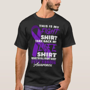 Awareness I Support Squad Figh I Cystic Fibrosis T-Shirt