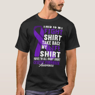 Awareness I Support Squad Figh I Cystic Fibrosis T-Shirt