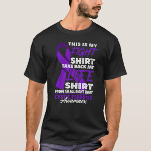 Awareness I Support Squad Figh I Cystic Fibrosis T-Shirt