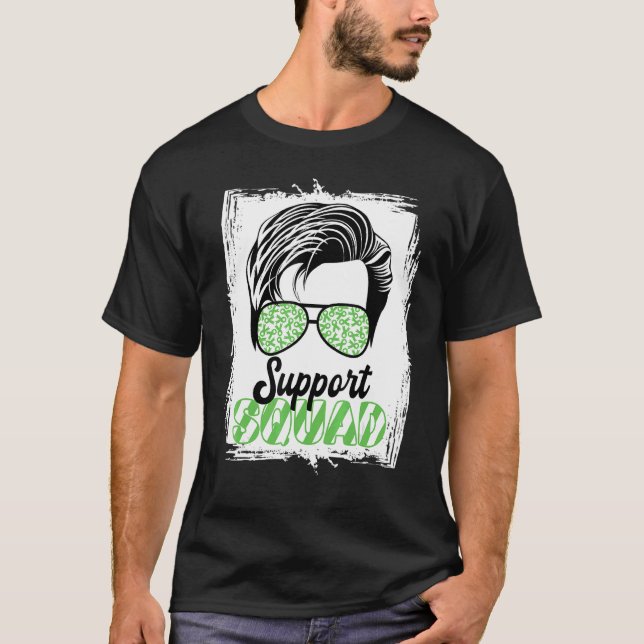Awareness I Support Squad I Depression & Mental He T-Shirt (Front)