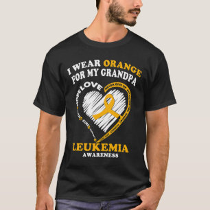Awareness - I Wear Orange For My Grandpa T-Shirt