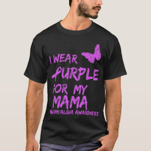 Awareness I Wear Purple For My Mama 6 T-Shirt