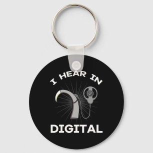 Awareness Implant Digital Hearing Aid Asl Key Ring
