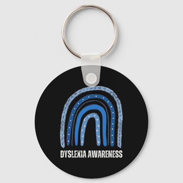 Awareness Inclusion Neurodiversity  Key Ring (Front)