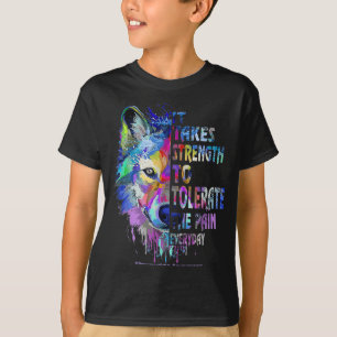 Awareness It Takes To Tolerate The Pain 1 T-Shirt