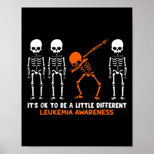Awareness It's Ok To Be A Little Different Poster