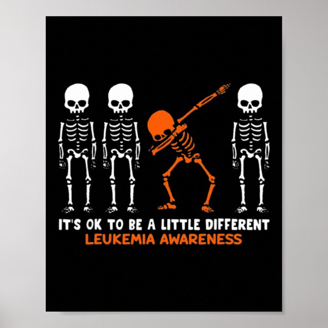 Awareness It's Ok To Be A Little Different  Poster (Front)