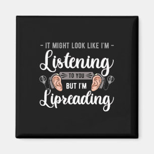 Awareness Lip Reading Hearing Aid Implant Asl Magnet
