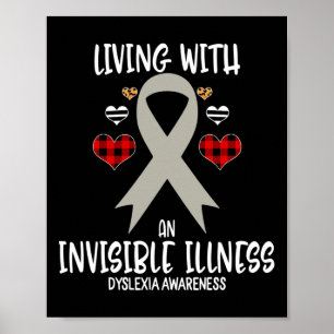 Awareness Living With An Invisible Illness  Poster