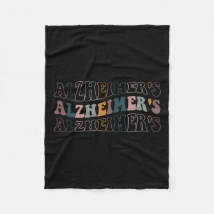 Awareness Love Never Forgets 1 Fleece Blanket