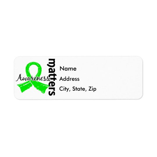 Awareness Matters 7 Lymphoma (Non-Hodgkin's) Return Address Label