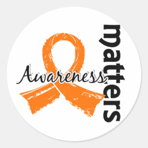 Awareness Matters 7 Multiple Sclerosis Classic Round Sticker