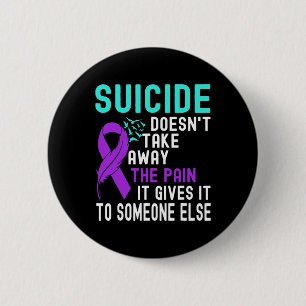 Awareness Mental Health Suicide Prevention Awarene 6 Cm Round Badge