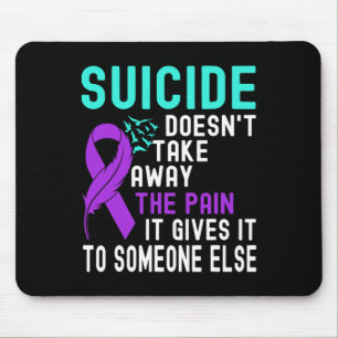 Awareness Mental Health Suicide Prevention Awarene Mouse Mat