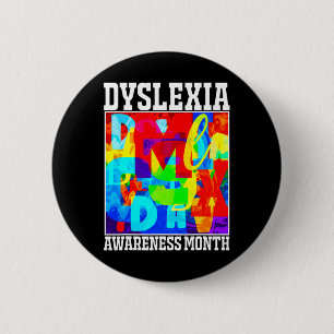 Awareness Month 6 Cm Round Badge