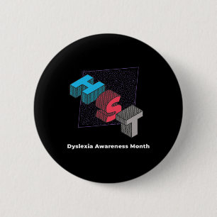 Awareness Month 6 Cm Round Badge