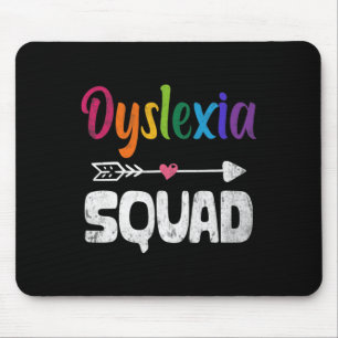 Awareness Month Dyslexia Teacher Therapist Mouse Mat