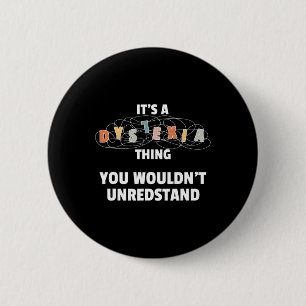 Awareness Month Groovy Retro 6 Cm Round Badge