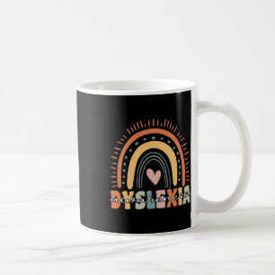 Awareness Month Groovy Retro Rainbow  Coffee Mug